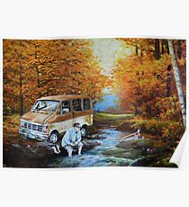 Living in a Van Down by the River Poster