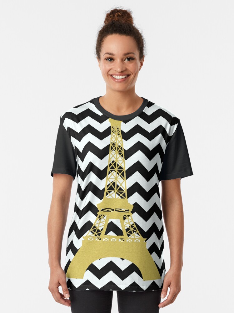 Eiffel Tower T Shirt For Sale By Haroulita Redbubble Eiffel Graphic T Shirts Paris 2362