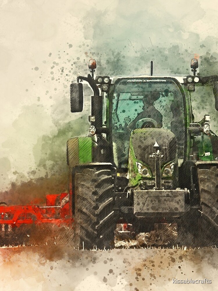 Fendt Traktor Pfropfen von kissablecrafts