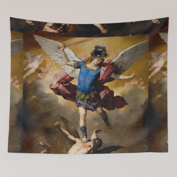 Item preview, Saint Michael Archangel - The Fall of the Rebel Angel designed and sold by The Great  Art.