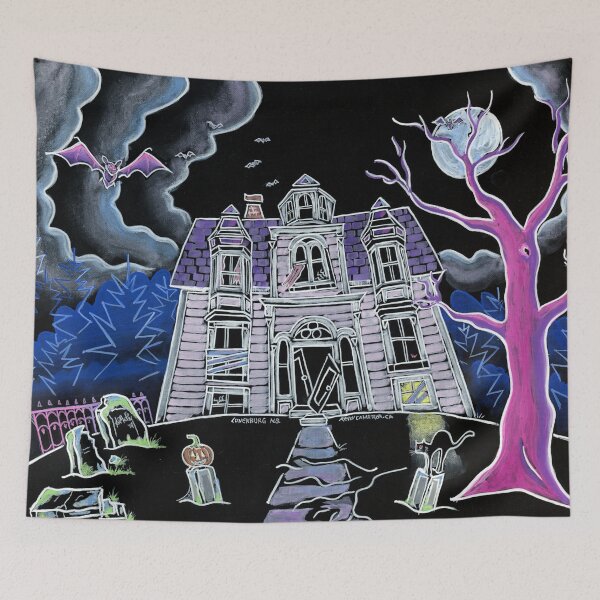 Item preview, Spooky Haunted House - Lunenburg Nova Scotia  designed and sold by Kevin Cameron.