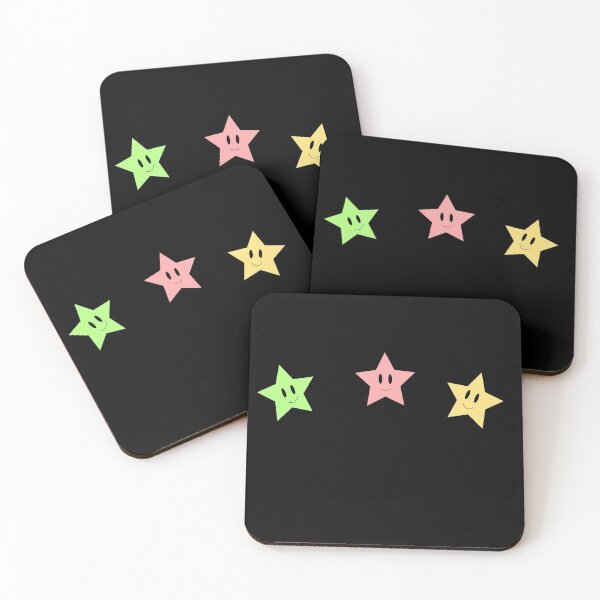 Item preview, Three Happy Stars designed and sold by nutmegfairy.