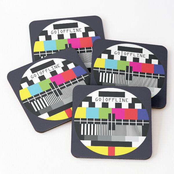 Item preview, Go Offline (Old TV test card) designed and sold by Lyubomir Emilov Gizdov.