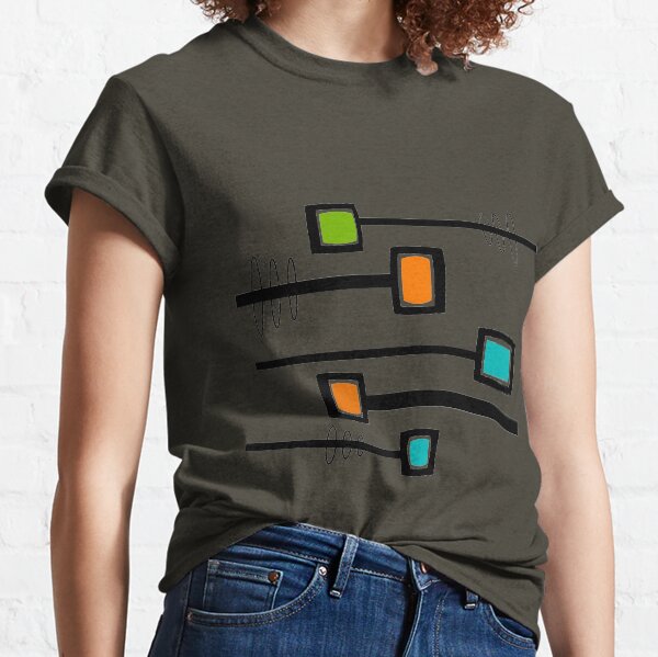 Mid-Century Modern Abstract Classic T-Shirt