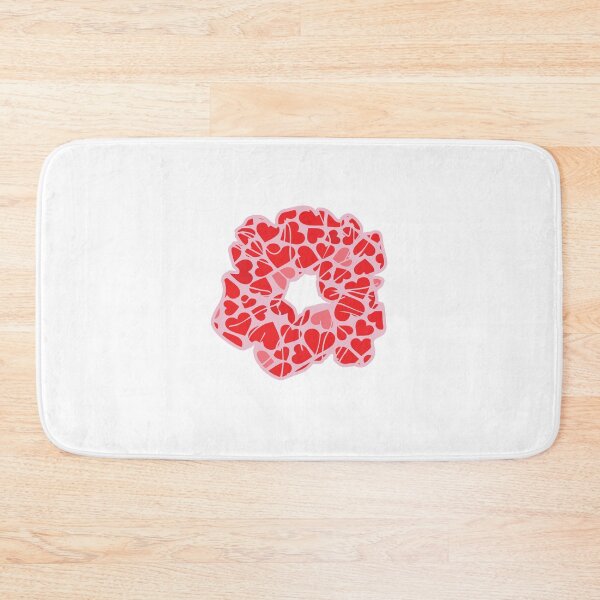 Item preview, Cute Pink Red Scrunchie designed and sold by designclub.