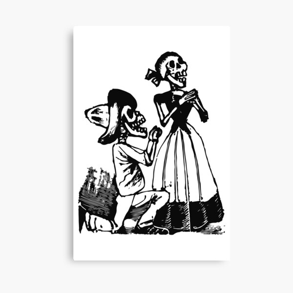 Item preview, Skeleton Couple by Jose Posada designed and sold by elforzi.