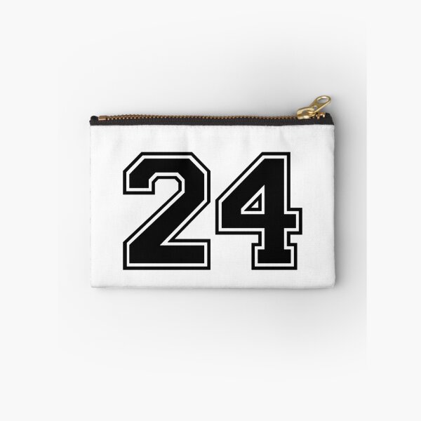 Item preview, Varsity Team Sports Uniform Number #24 - Black designed and sold by RiplMedia.