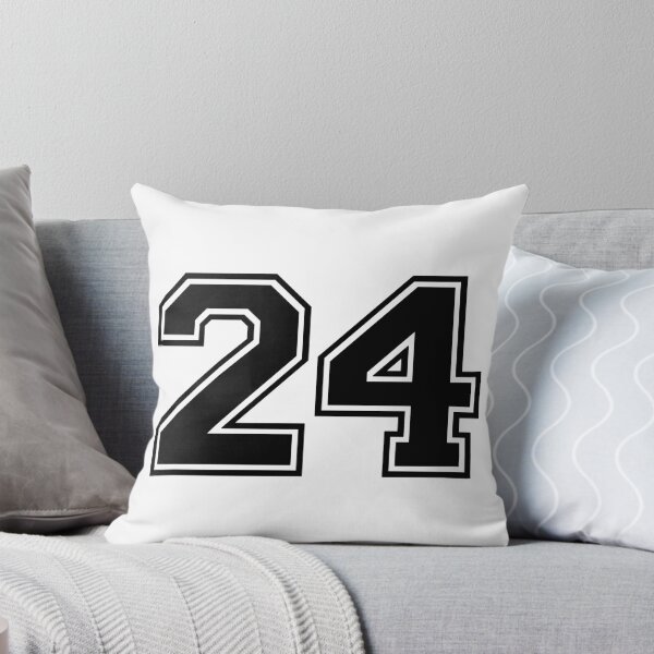 Item preview, Varsity Team Sports Uniform Number #24 - Black designed and sold by RiplMedia.