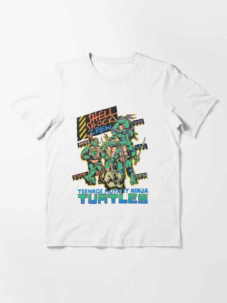 TEENAGE MUTANT NINJA TURTLES Official Men's Michaelangelo Shell T-Shirt Sz  Large