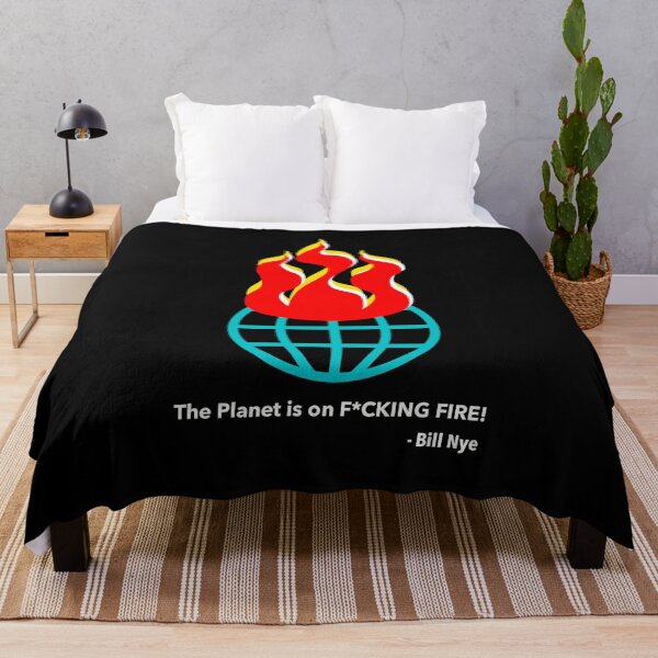 Item preview, The Planet is on F*cking Fire! designed and sold by Thelittlelord.