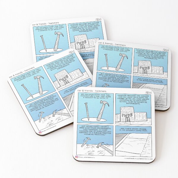 Item preview, Funny Hammer Comic - Car & Friends #426 designed and sold by Matthew Allred.