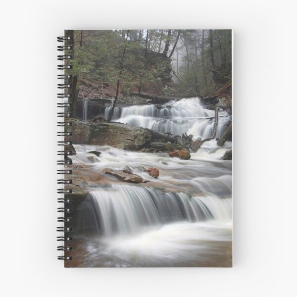 Item preview, Delaware Falls in the April Morning Mist designed and sold by Gene Walls.