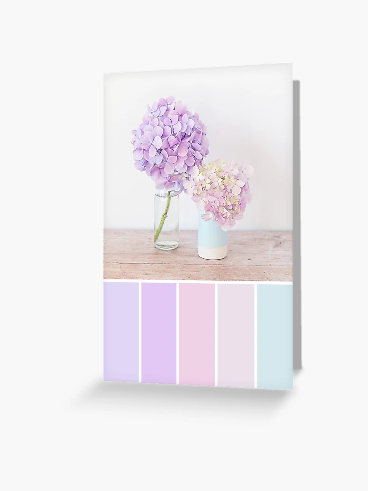 pastel pink purple blue Color Palette