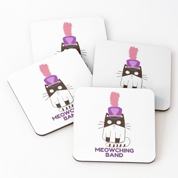 Item preview, Meowching Band - #5 designed and sold by BandMomDesigns.