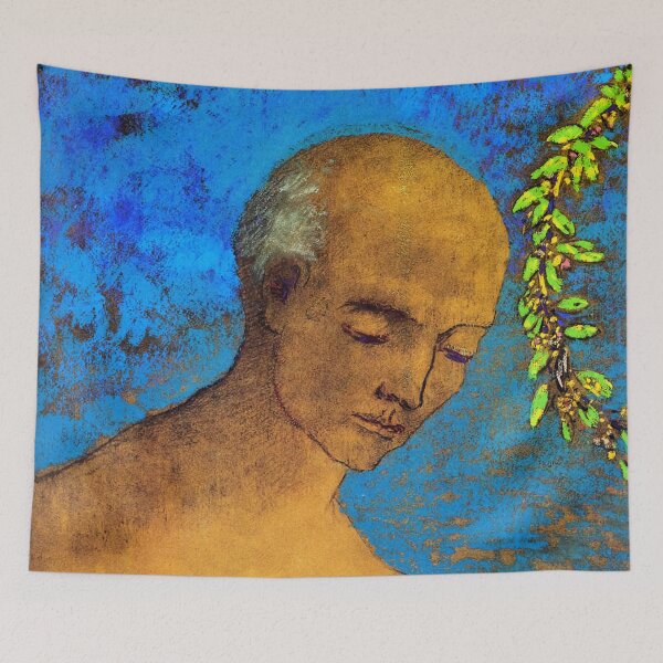 Item preview, The Crown by Odilon Redon - Symbolism art designed and sold by Bebichic.