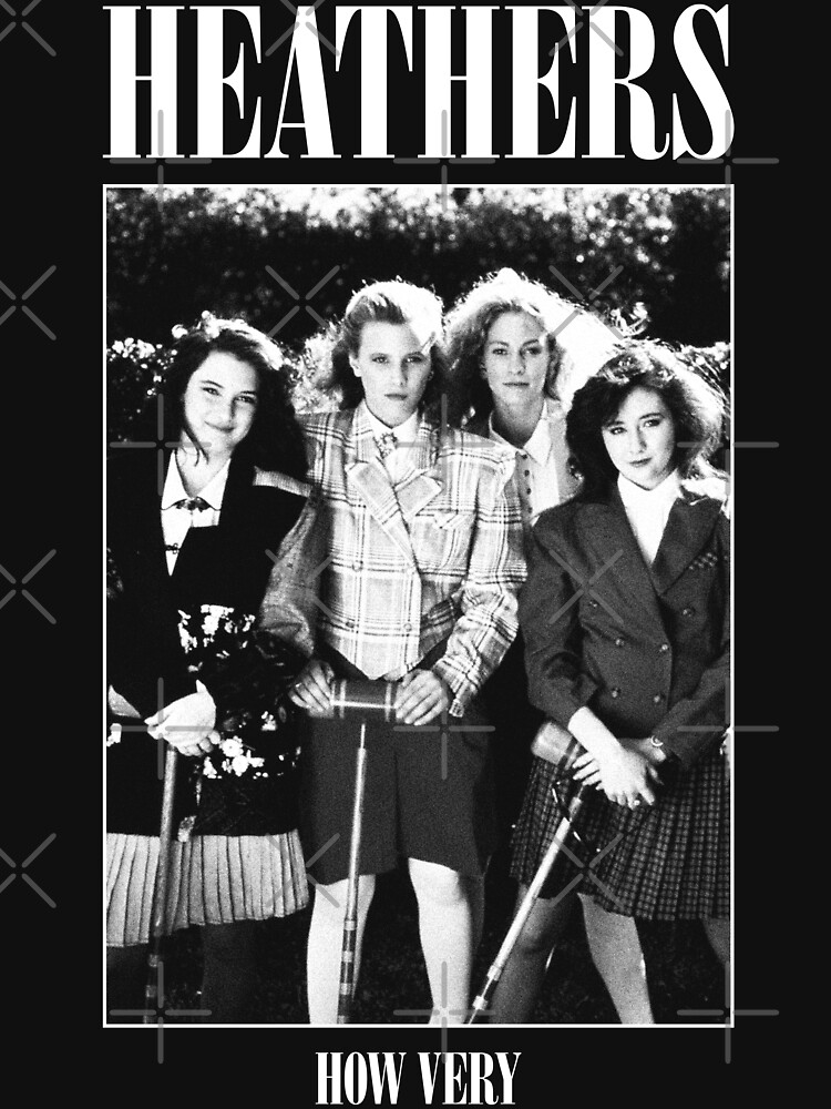 Thumbnail 3 of 3, Racerback Tank Top, Heathers: How Very - Rock Shirt Parody designed and sold by thespookyfog.