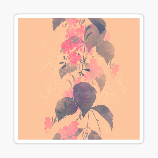 Vista previa del artículo con la obra «Flor rosa», diseñado y vendido por Shoshina.