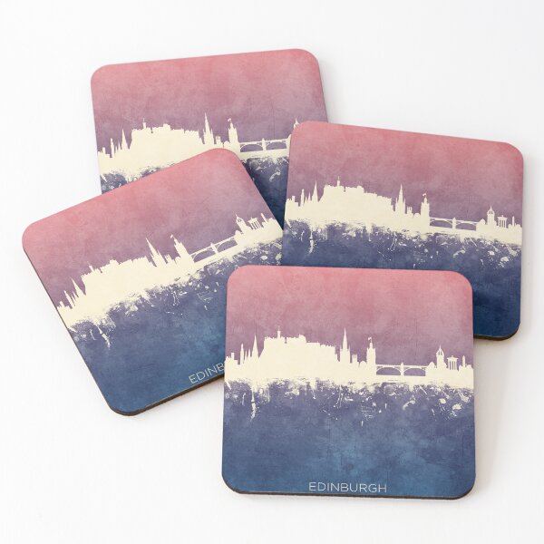 Item preview, Edinburgh Scotland Skyline designed and sold by ArtPrints.
