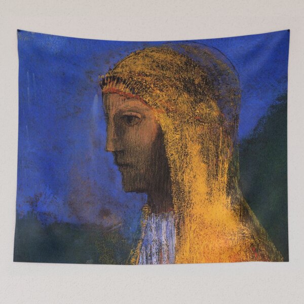 Item preview, The Druidess by Odilon Redon - Symbolism art designed and sold by Bebichic.
