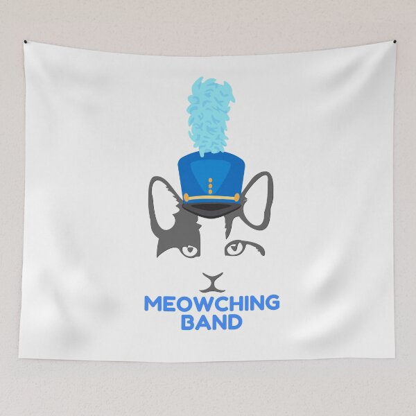 Item preview, Meowching Band - #6 designed and sold by BandMomDesigns.