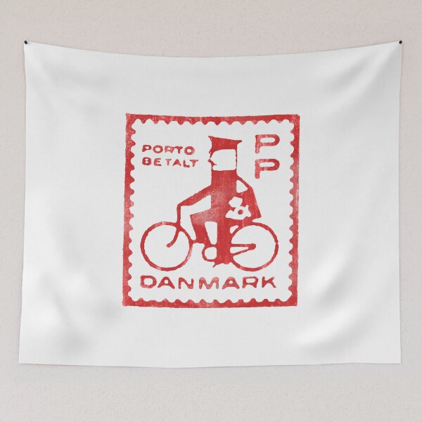 Item preview, Denmark Stamp designed and sold by bubbliciousart.