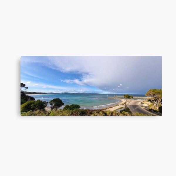 Mallacoota Bastian Point Boat Ramp Lookout Canvas Print