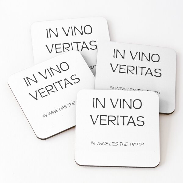Item preview, IN VINO VERITAS - in wine lies the truth designed and sold by kailukask.