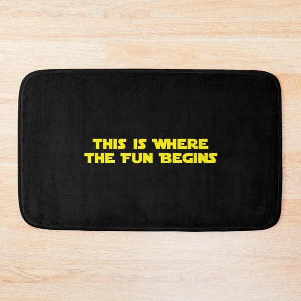 Item preview, This is Where the Fun Begins designed and sold by BrightFeather.