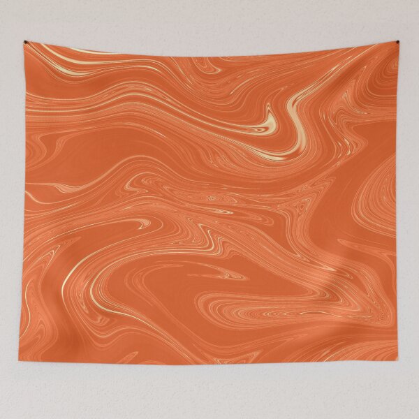 Item preview, Fire Liquid Marble designed and sold by HomeLivingCo.