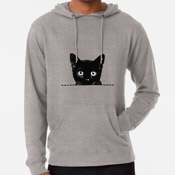 peeking cat sweater