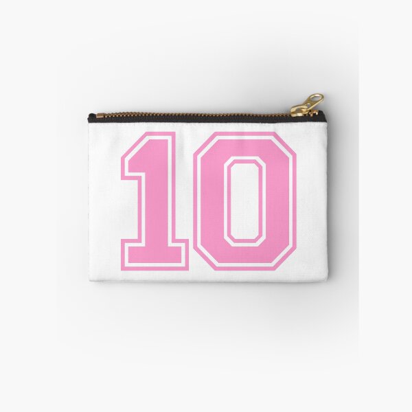 Item preview, Varsity Team Sports Uniform Number #10 - pink designed and sold by RiplMedia.