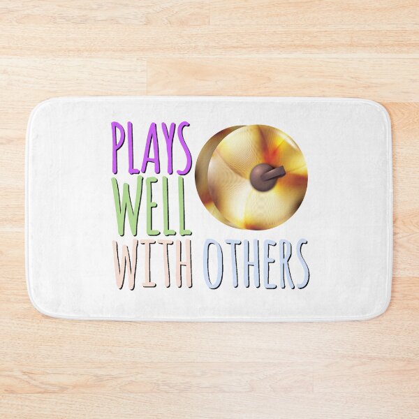 Item preview, (Percussion) Plays Well With Others - Cymbals designed and sold by BandMomDesigns.