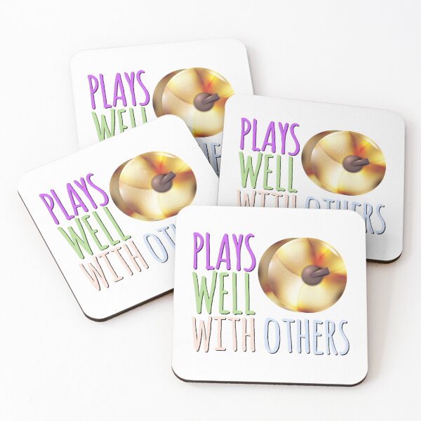 Item preview, (Percussion) Plays Well With Others - Cymbals designed and sold by BandMomDesigns.