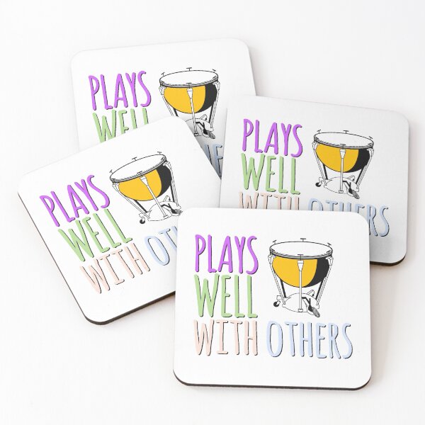 Item preview, (Percussion) Plays Well With Others - Timpani designed and sold by BandMomDesigns.
