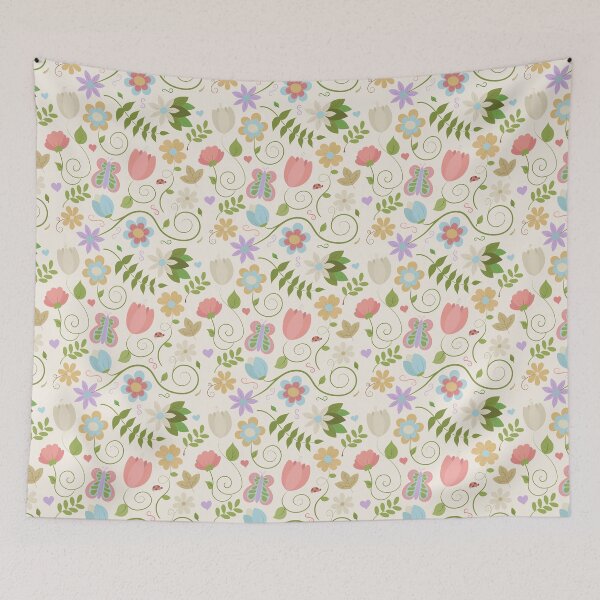 Item preview, Hand Drawn Floral Pattern designed and sold by Pamela Maxwell.