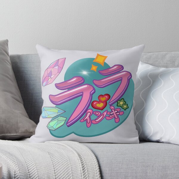 ララ インキ LALA INKY Throw Pillow