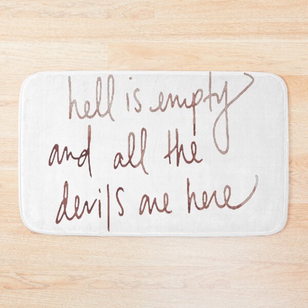 Item preview, hell is empty designed and sold by FandomsShirtsPH Inc.