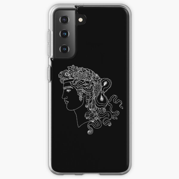 Dionysos, black & white Samsung Galaxy Soft Case