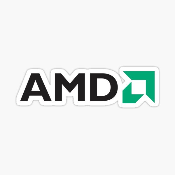 AMD Logo 1 Sticker