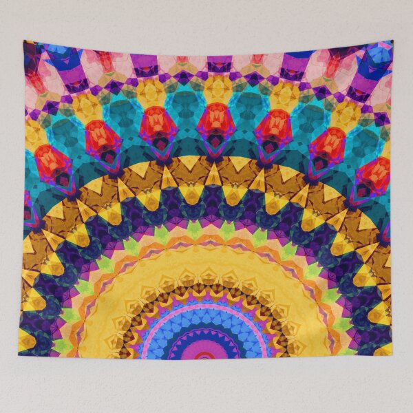 Item preview, Boho fun mandala designed and sold by haroulita.