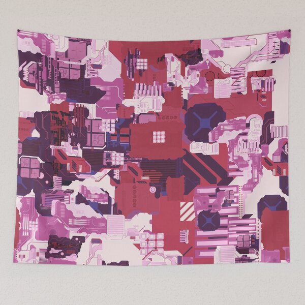 Item preview, Collage in Reddish Tones designed and sold by Lyle Hatch.