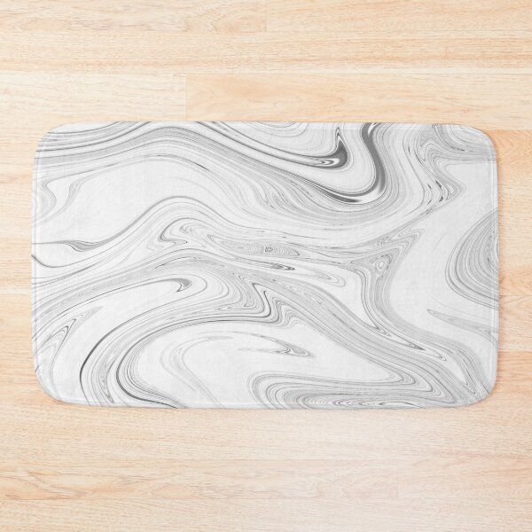 Item preview, White Liquid Marble designed and sold by HomeLivingCo.