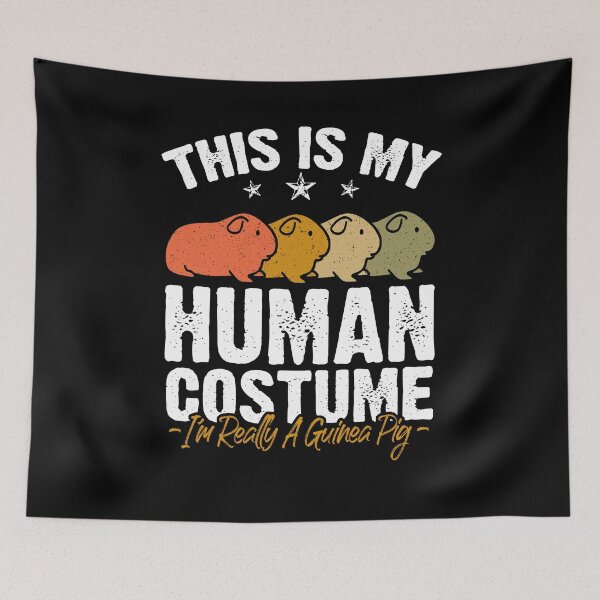 Item preview, This Is My Human Costume Guinea Pig Lover Halloween Gift designed and sold by Dressed For  Duty.