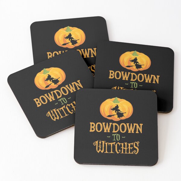 Item preview, Bow Down Witches Pumpkin Carving Halloween Costume Gift designed and sold by Dressed For  Duty.