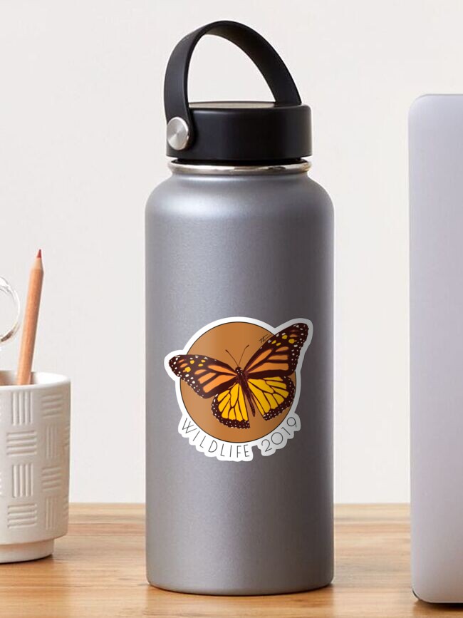 Thumbnail 1 of 3, Sticker, Monarch Butterfly designed and sold by Teresa Lewis.