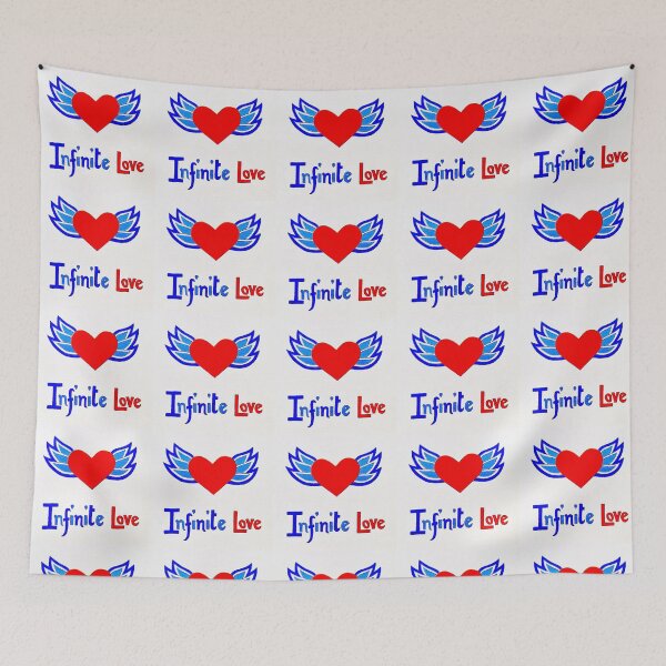 Aperçu de l'œuvre Amour infini coeur ailé créée et vendue par ChloeShalini.