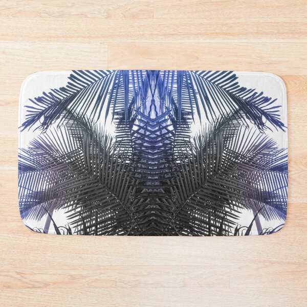 Item preview, Blue abstract fern designed and sold by haroulita.