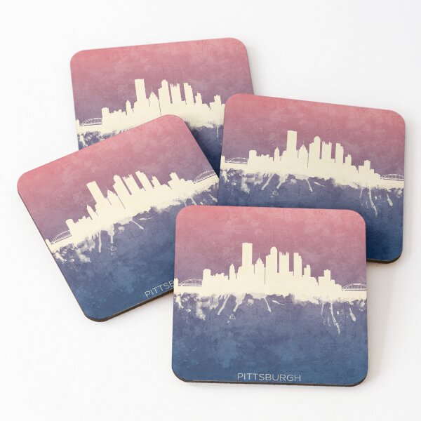 Aperçu de l'œuvre Pittsburgh Pennsylvania Skyline créée et vendue par ArtPrints.