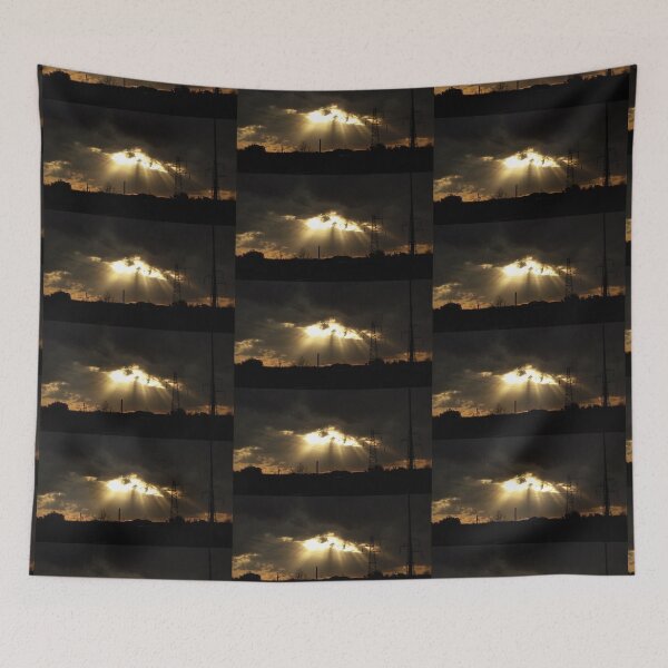 Item preview, Sun rays in the clouds of the sky of Rome designed and sold by walterfest.