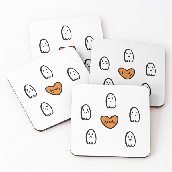 Item preview, Cute Spooky Ghost Pals designed and sold by PlacidPower.